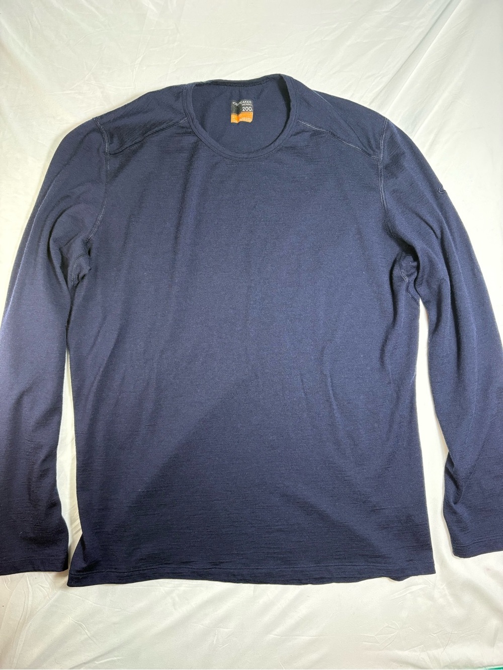 Icebreaker merino 200 wool base layer long sleeve shirt sz L men